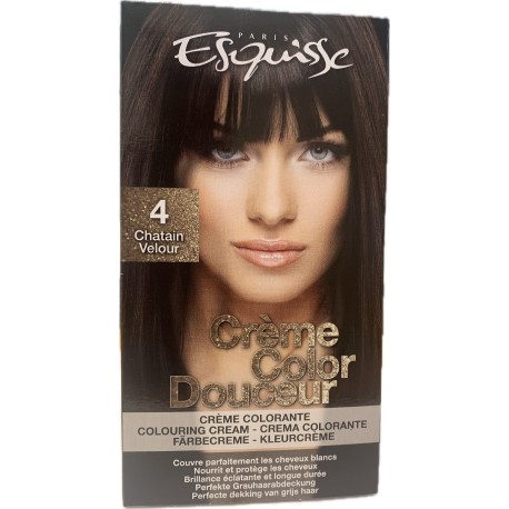 Colorations Cheveux ESQUISSE N° 4 - CHATAIN VELOURS