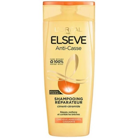 (x2) L'Oréal Paris Elseve Anti-Casse Shampooing Réparateur 350ml - 2 x 350 ml