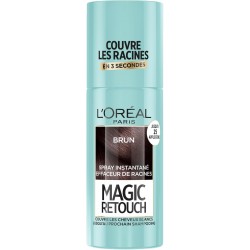 L'Oréal Paris - Spray Instantané Correcteur de Racines & Cheveux Blancs - Magic Retouch - Brun - 75 ml