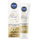 NIVEA SUN Fluide UV visage Luminous 630 FPS 50+ (1 x 40 ml), Crème solaire visage anti taches à la formule légère et non grasse