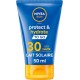 NIVEA SUN Lait solaire Protect & Hydrate format voyage FPS 30 (1 x 50 ml),